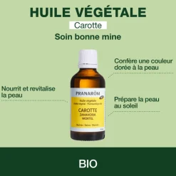 Huile Végétale de Carotte - Bio