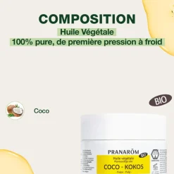 Huile Végétale de Coco - Bio