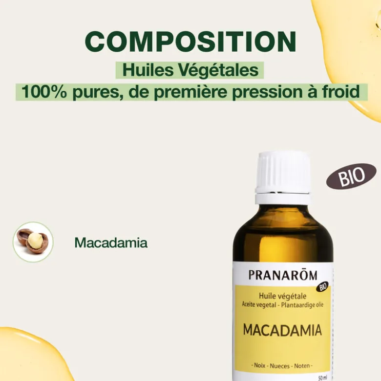Huile Végétale de Macadamia - Bio
