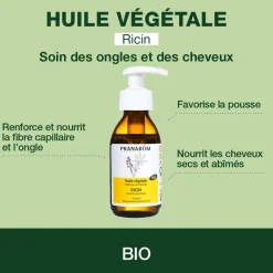Huile Végétale de Ricin grand format - Bio