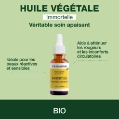 Huile Végétale d'Immortelle (Hélichryse) - Bio