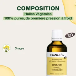 Huile Végétale d'Onagre - Bio