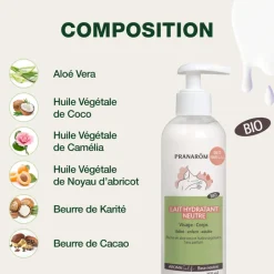 Lait hydratant neutre - Bio