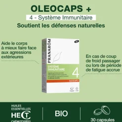 Oleocaps 4 - Capsules Système immunitaire - Bio