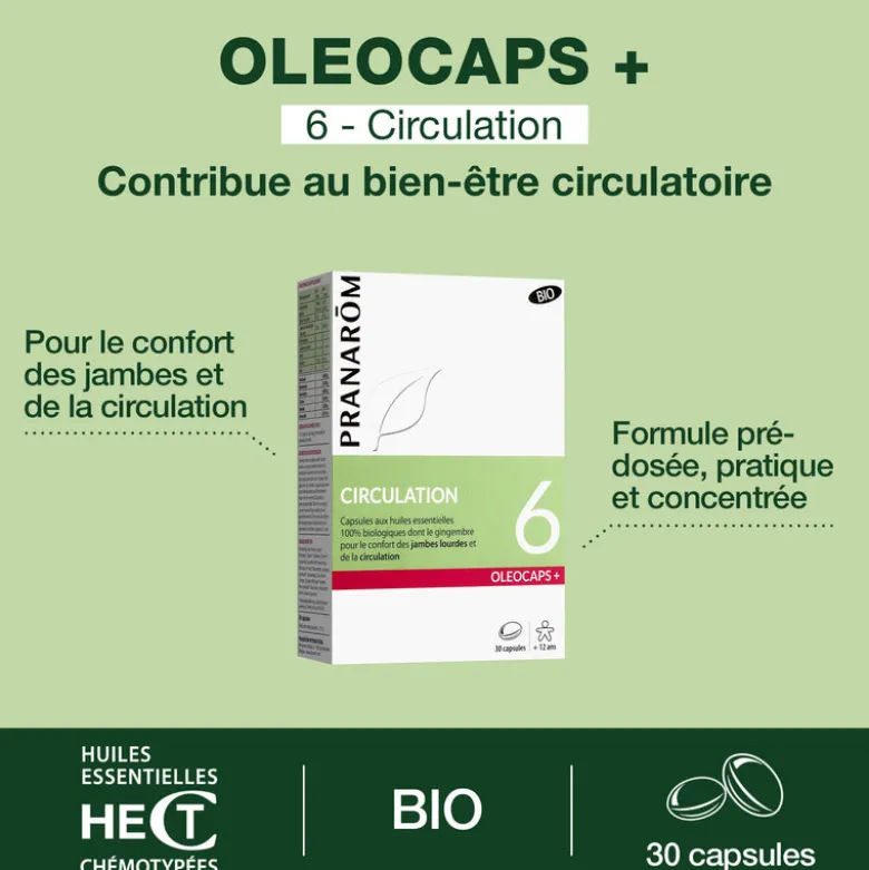 Oleocaps n°6 - Circulation - Bio