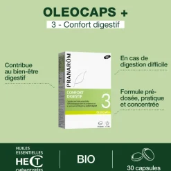 Oleocaps n°3 - Confort digestif - Bio