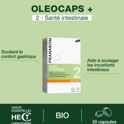 Oleocaps 2 - Santé intestinale - Bio