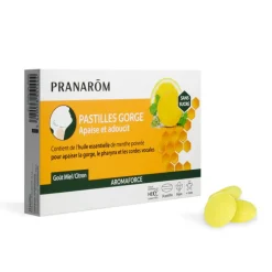 Pastilles gorge au miel et citron