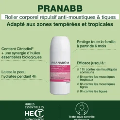 Roller anti-moustiques & tiques pour bébé