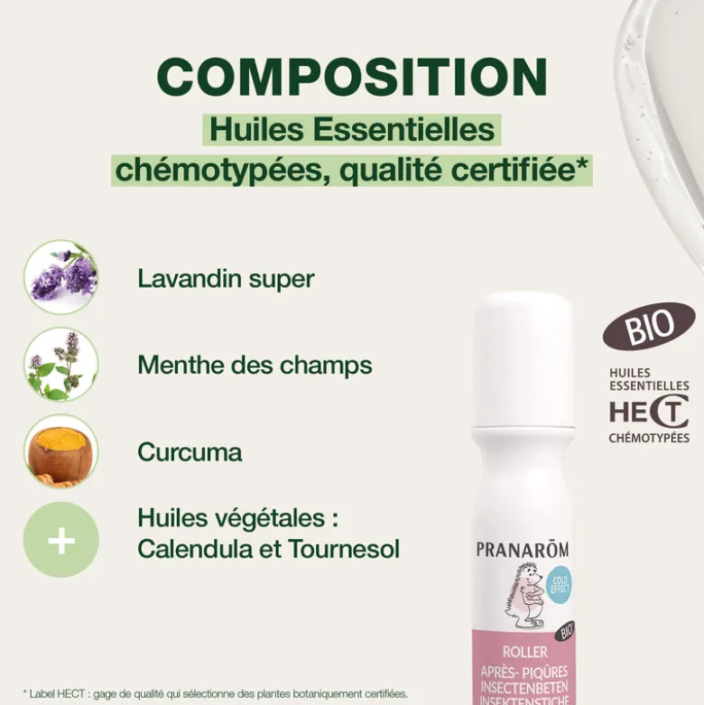 Roller après piqûres bébé - Bio