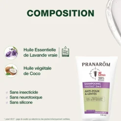 Shampooing traitant 2 en 1 anti-poux et lentes - Dispositif médical