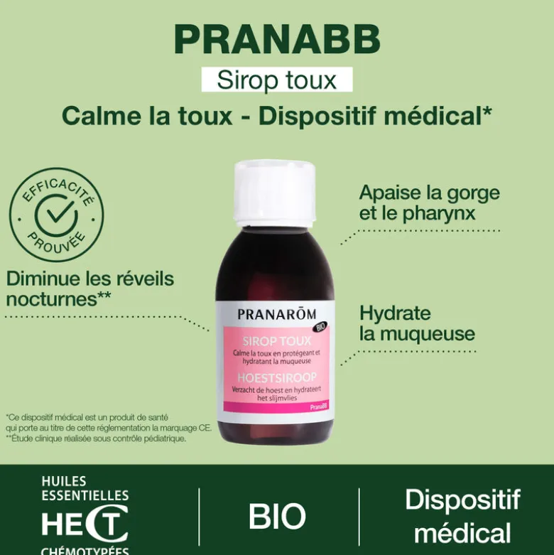 Sirop toux bébé - Bio