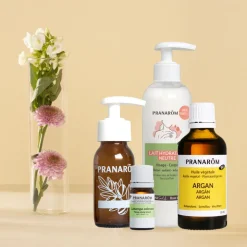 Soin lacté réparateur pour cheveux - trousse et flacon offerts