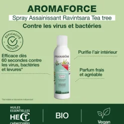 Spray assainissant Ravintsara - Tea-tree - Bio
