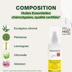 Spray lacté anti-moustiques et tiques