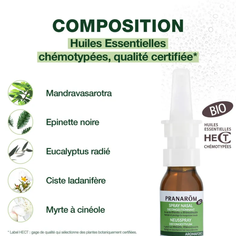 Spray nasal DM - Décongestionnant - Bio