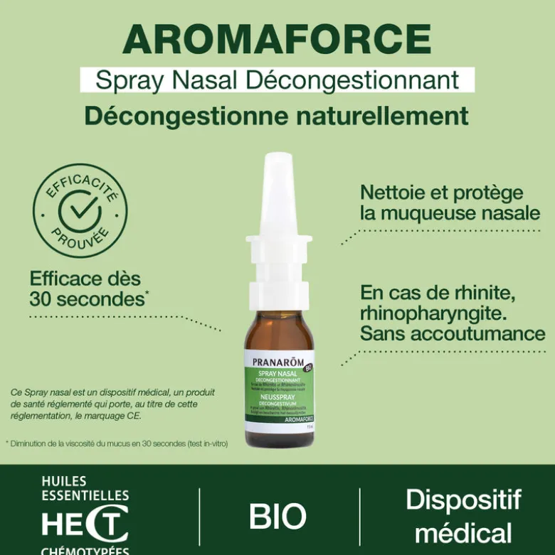 Spray nasal DM - Décongestionnant - Bio